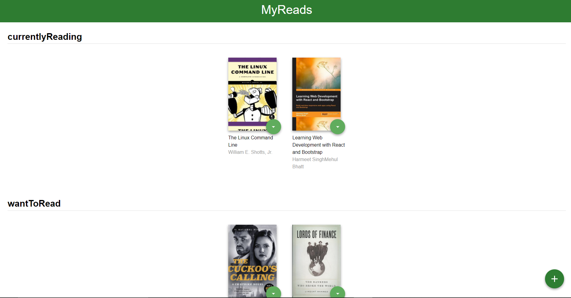 React Books App